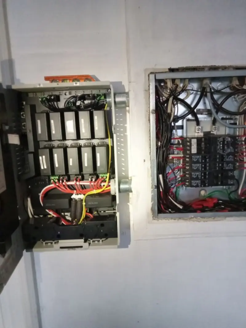 Electrical panel upgrade completed for Indoor Lighting Installation in Ken Caryl
